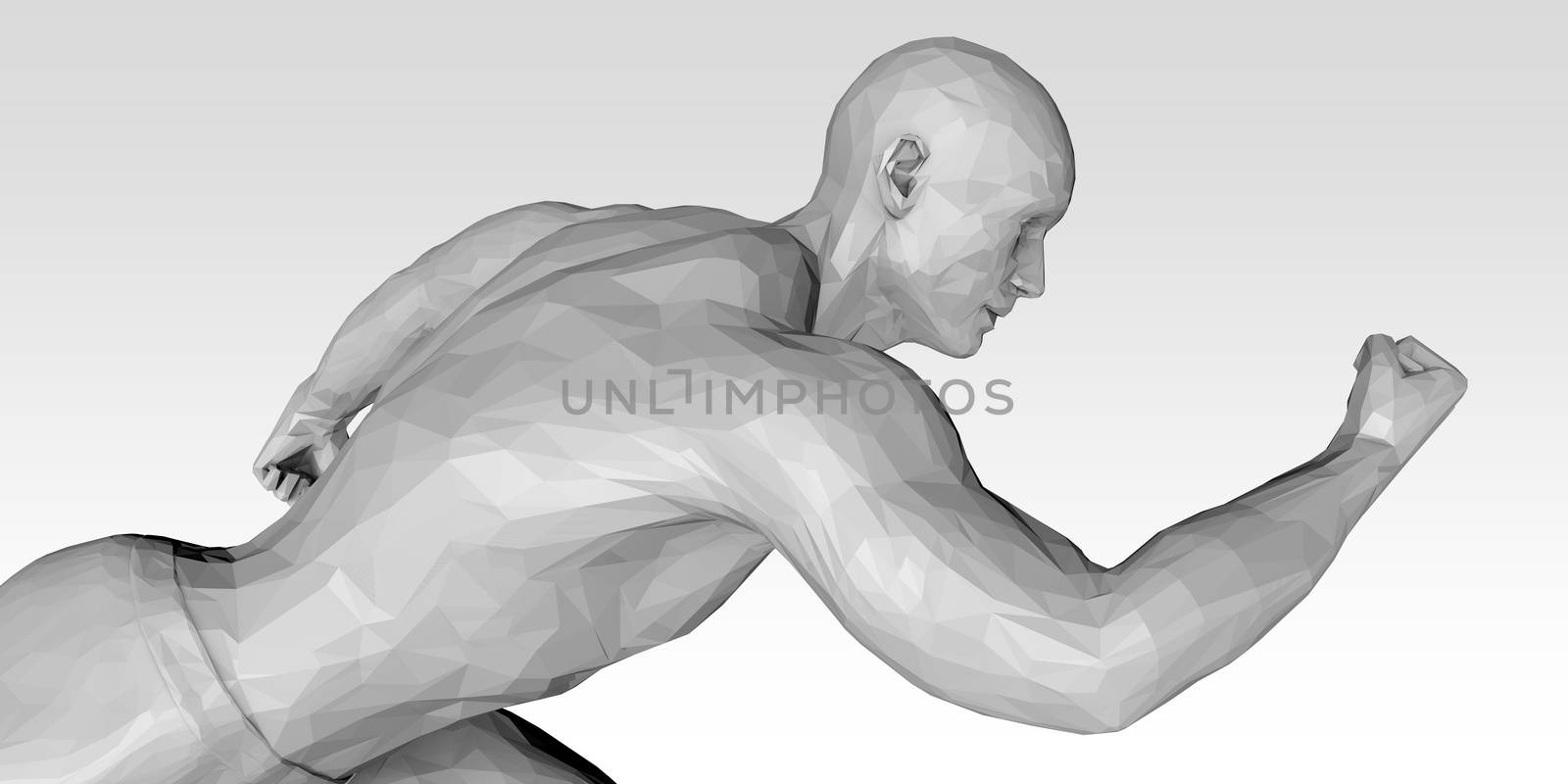 Athlete Training Workout as an Exercise Fitness Concept