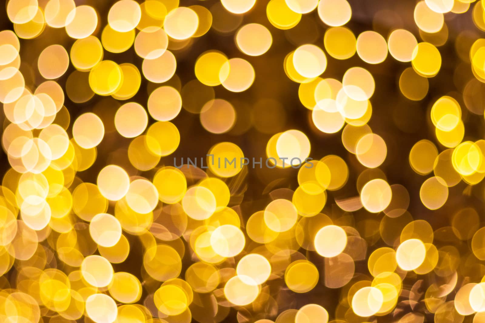 Blur - abstract bokeh circle string lights for background wallpaper