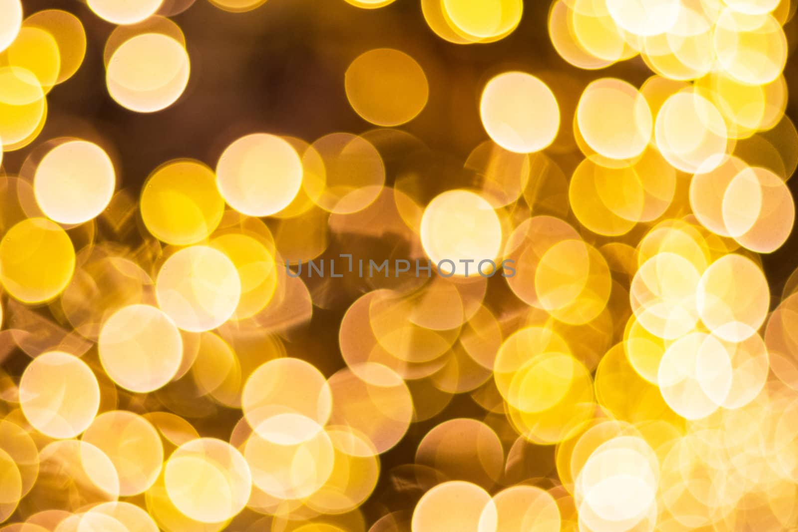 Blur - abstract bokeh circle string lights for background wallpaper