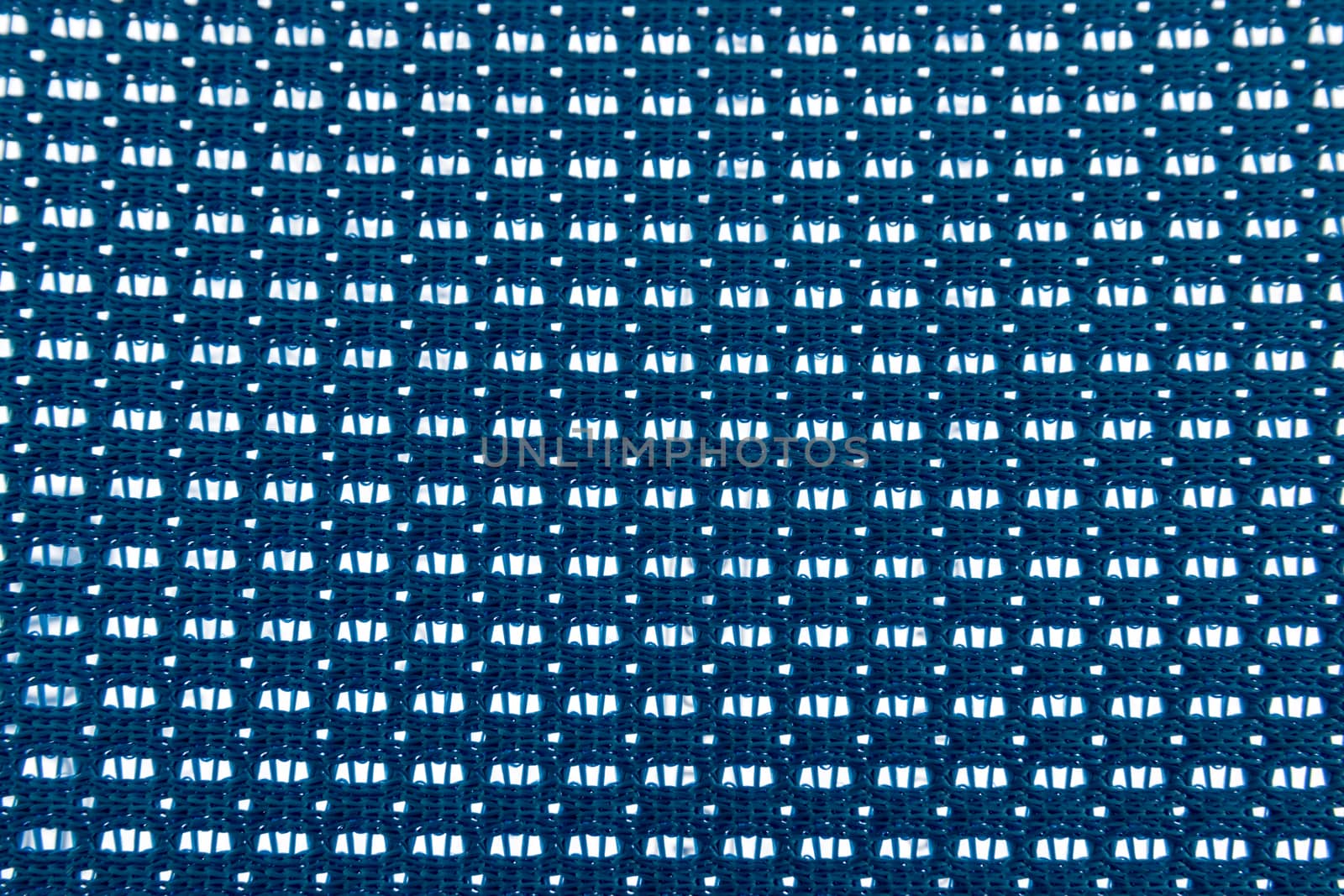 Blue color plastic background pattern texture.