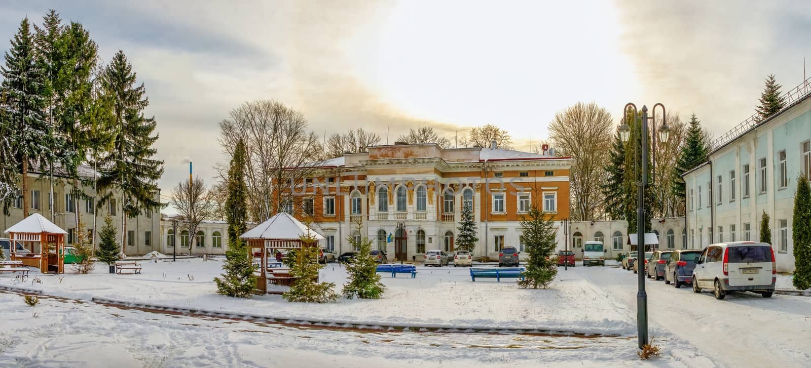 Palace of the Counts Reyiv in Mykulyntsi village, Ukraine by Multipedia