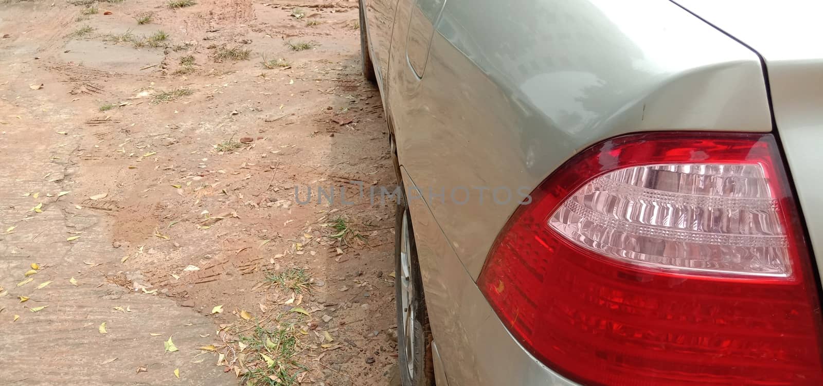 back light of gray colored car by jahidul2358