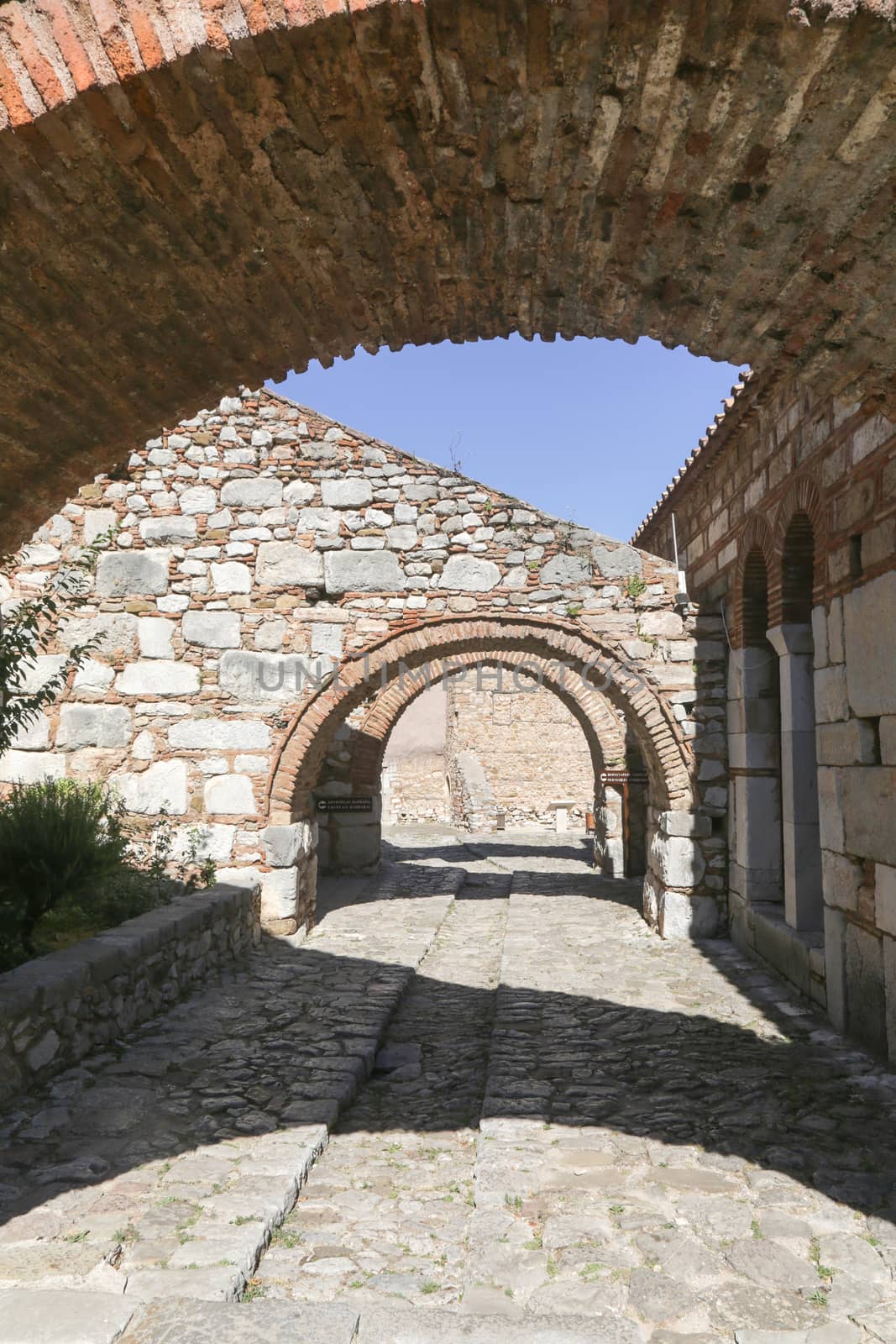 The famous byzantine monastery of Hosios Loukas in Central Greece