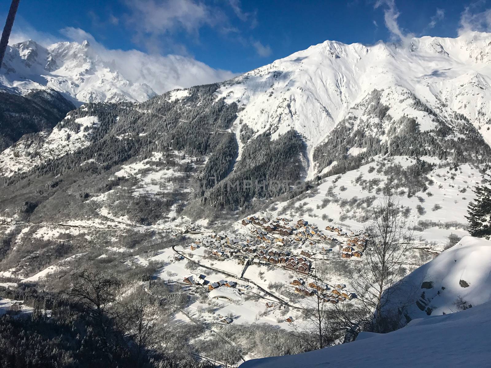 Alps in winter by Kartouchken