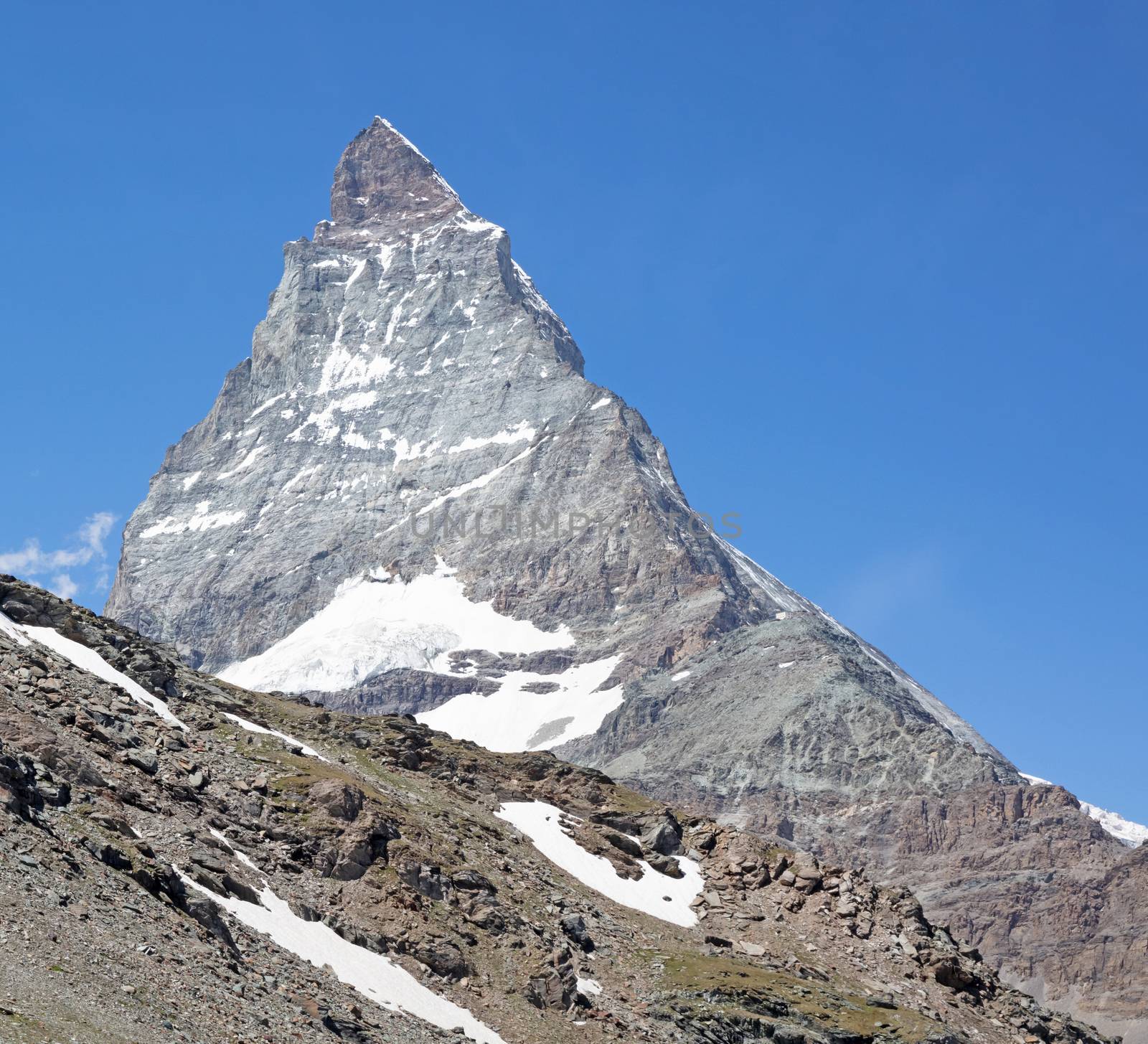 The Matterhorn, the iconic emblem of the Swiss Alps by michaklootwijk