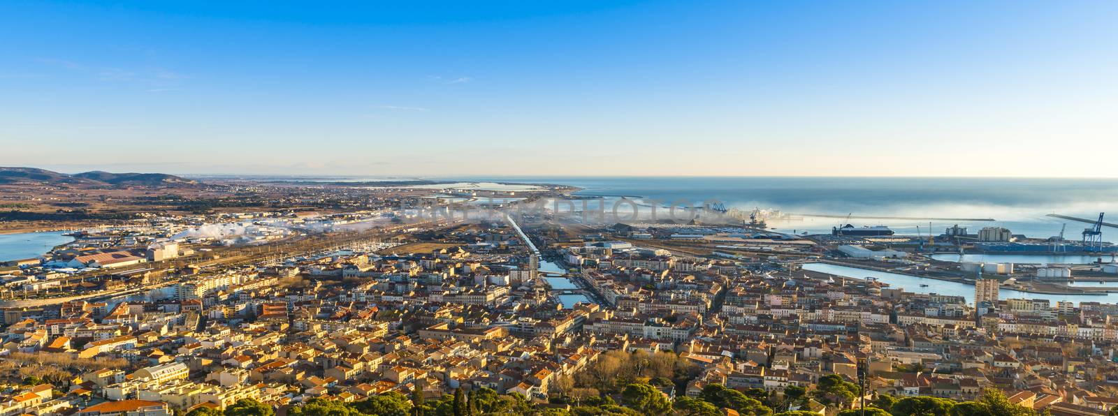 Sète in the region, Languedoc-Roussillon recently become, Occitanie with Toulouse for regional capital.