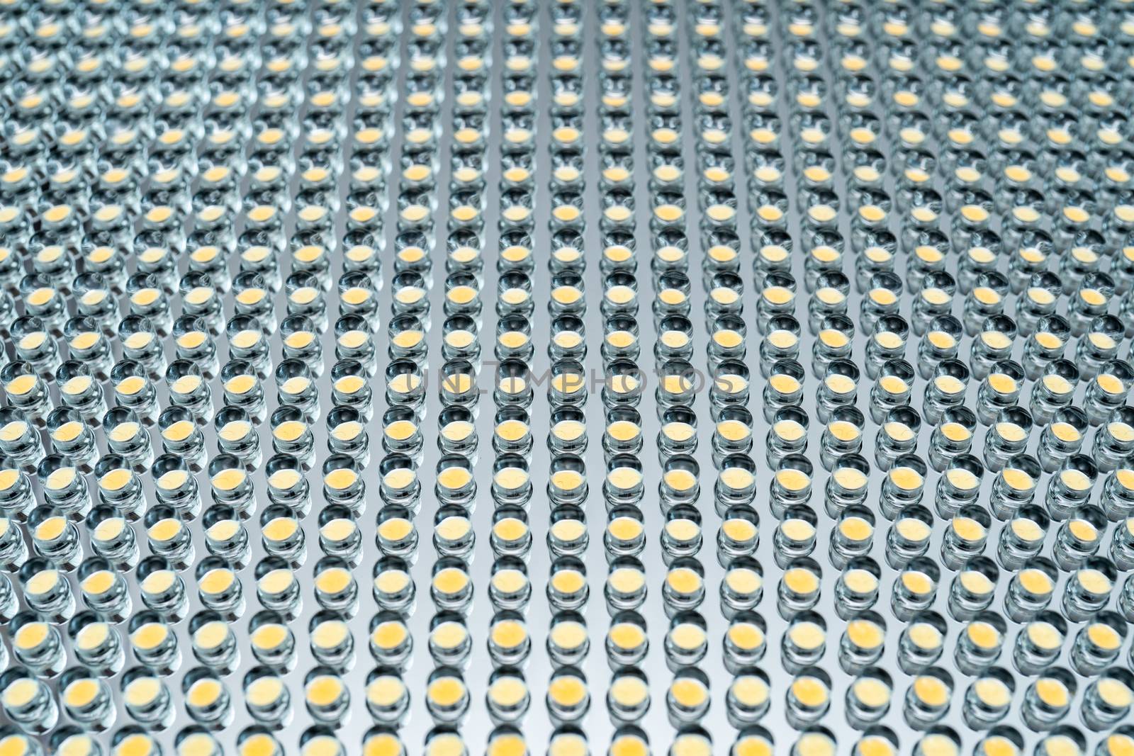 Close up LED lighting ,LED video and photography light background.