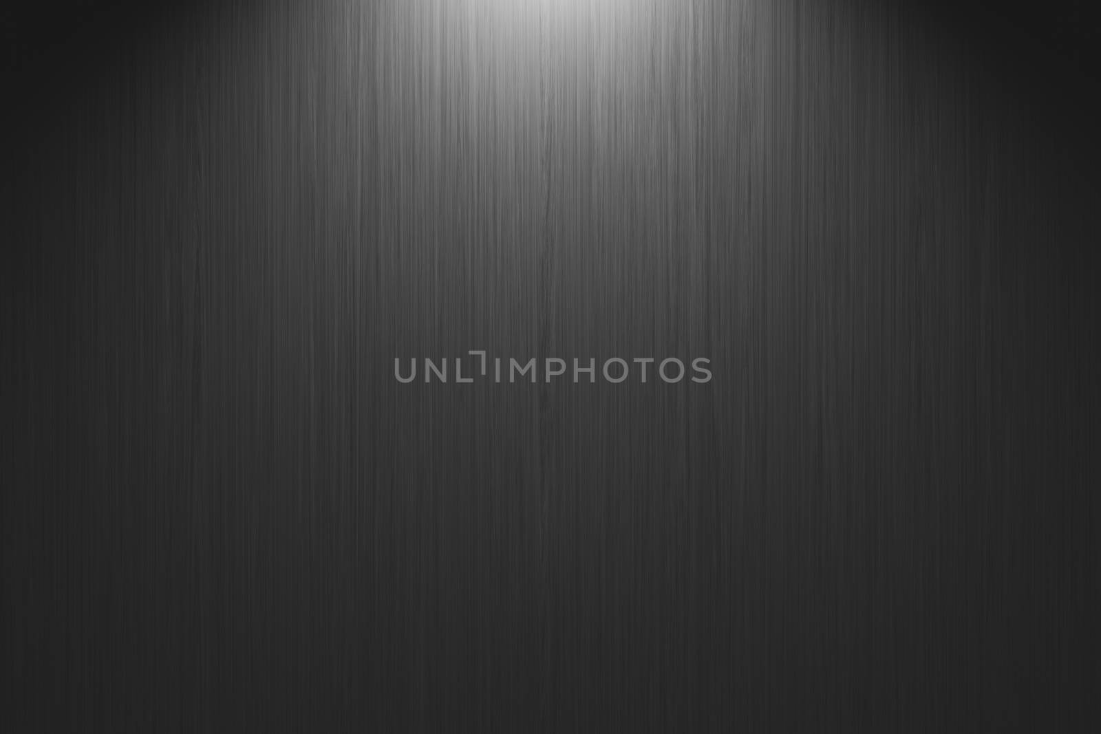 black Metal background texture with light effect. Graphic art design. 3D