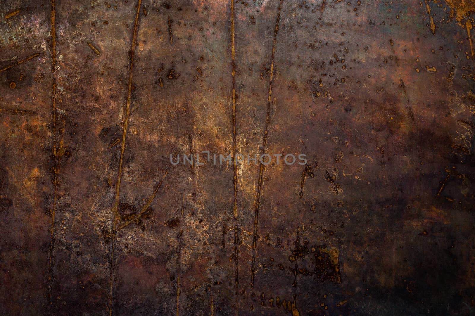 rusted black flat raw steel sheet surface texture and background with scratches.