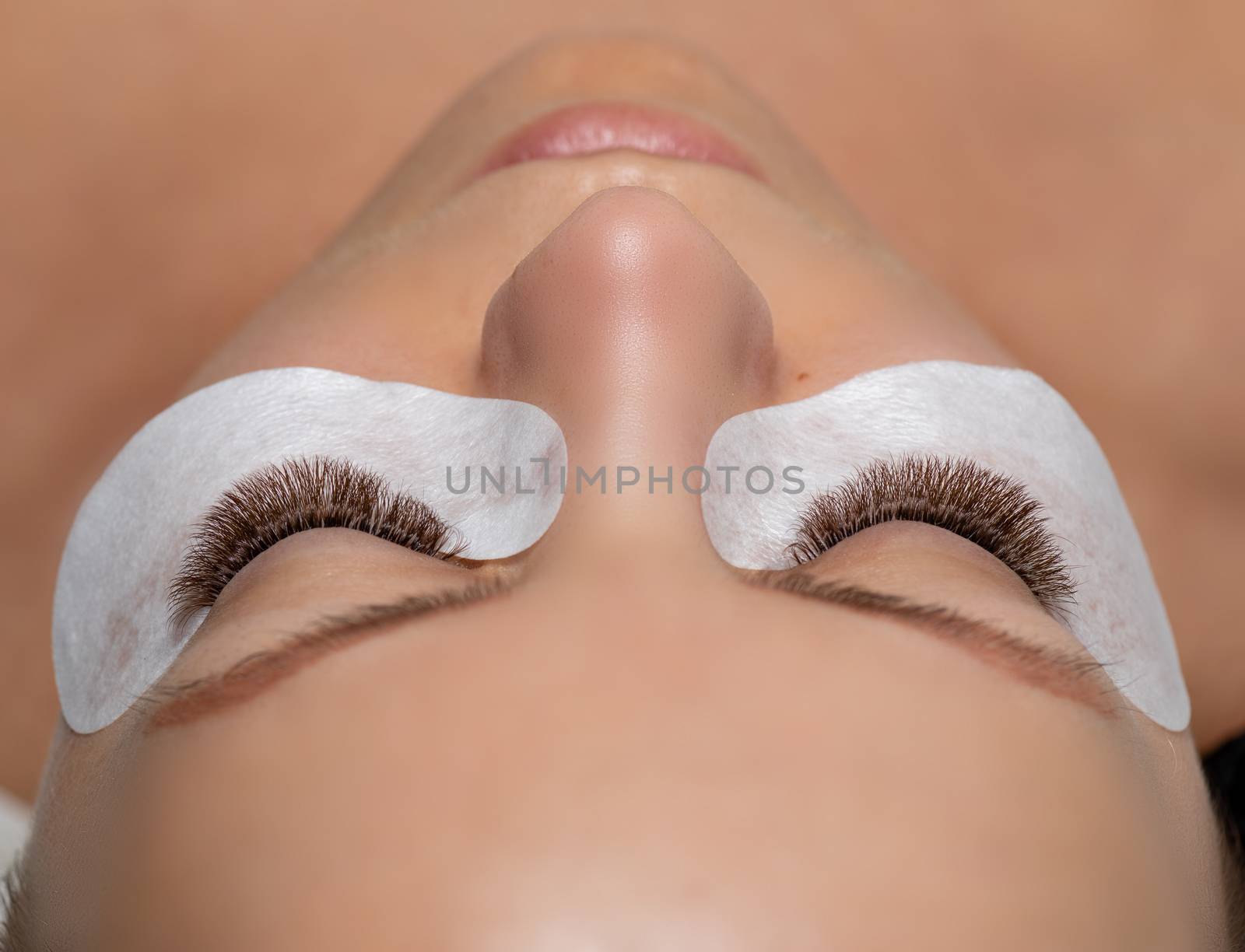 Woman Eyes with Long Eyelashes Extension. False Lashes. by adamr