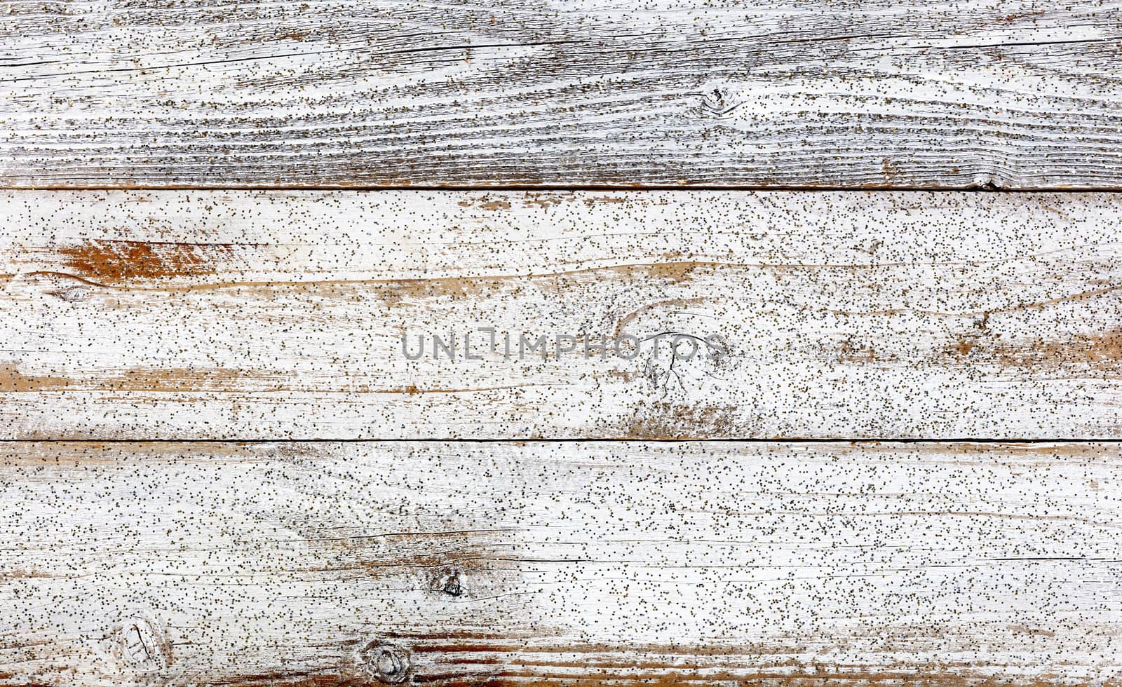 Glitter decoration on rustic white wood for Christmas or New Year holiday concept background