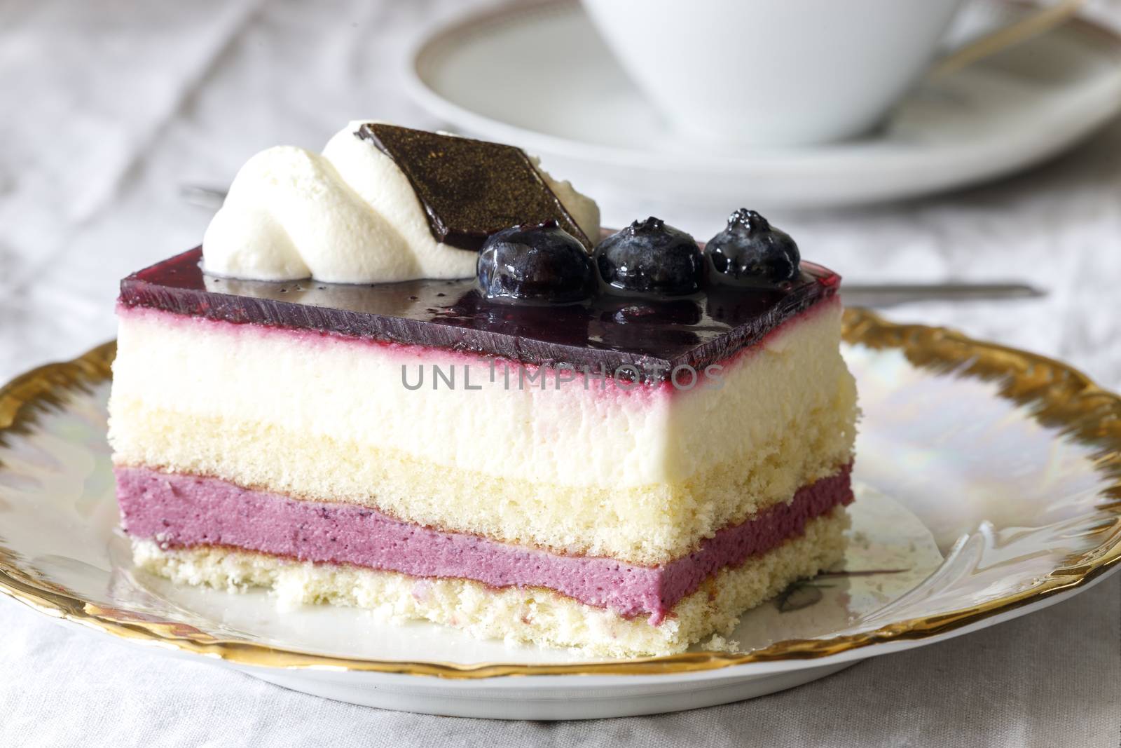 blueberry cake by bernjuer