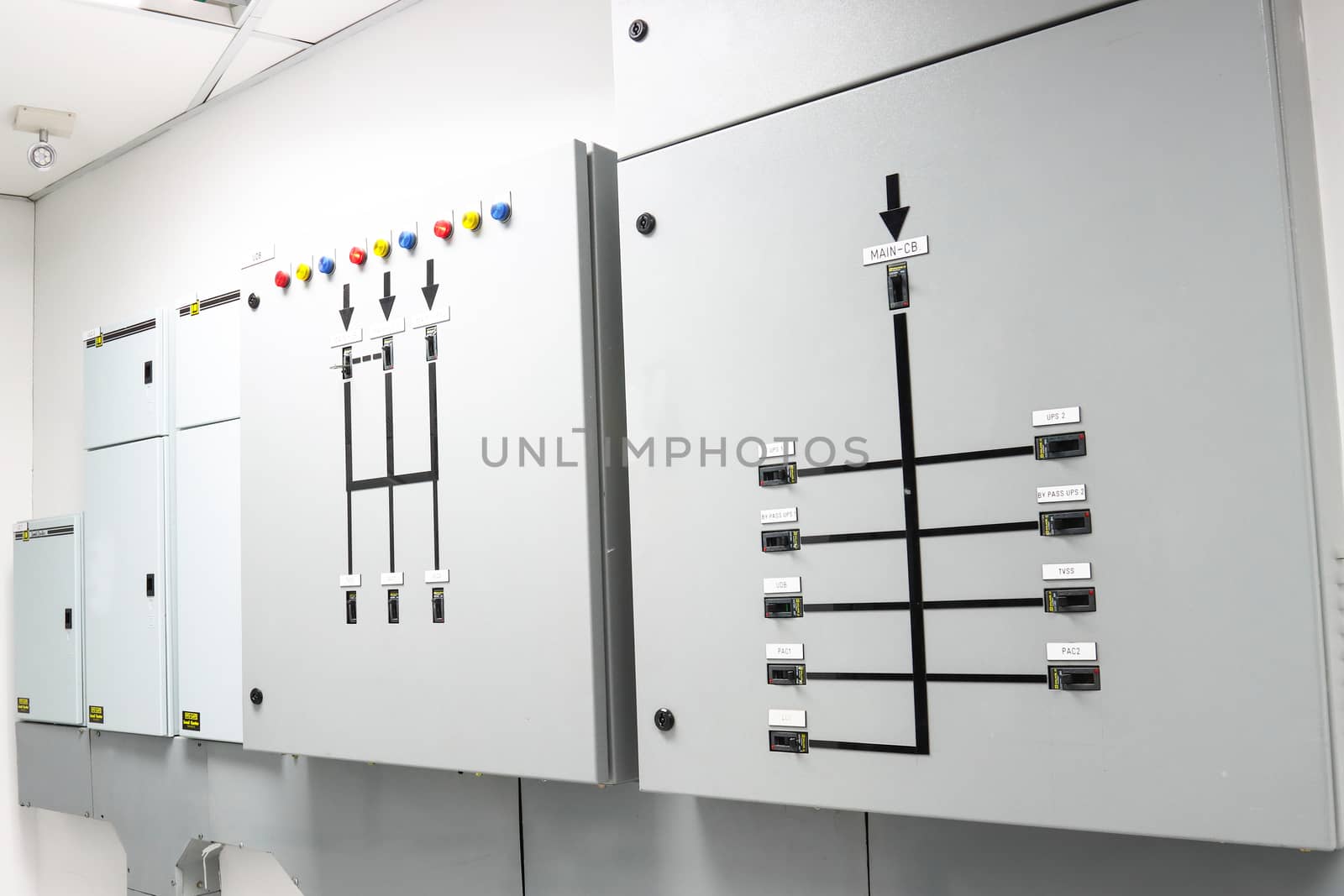 Main Distribution Board Control the power failure from the building switch panel of power plant. Control UPS Indoor High Voltage Vacuum DC Circuit Breaker