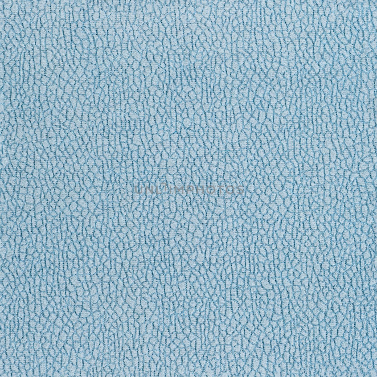 square upholstery seamless texture of synthetic soft blue velvet with small clusters pattern