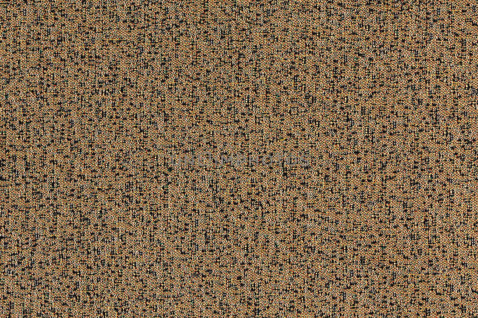 Seamless texture of flat beige synthetic furniture upholstery with motley fine details.