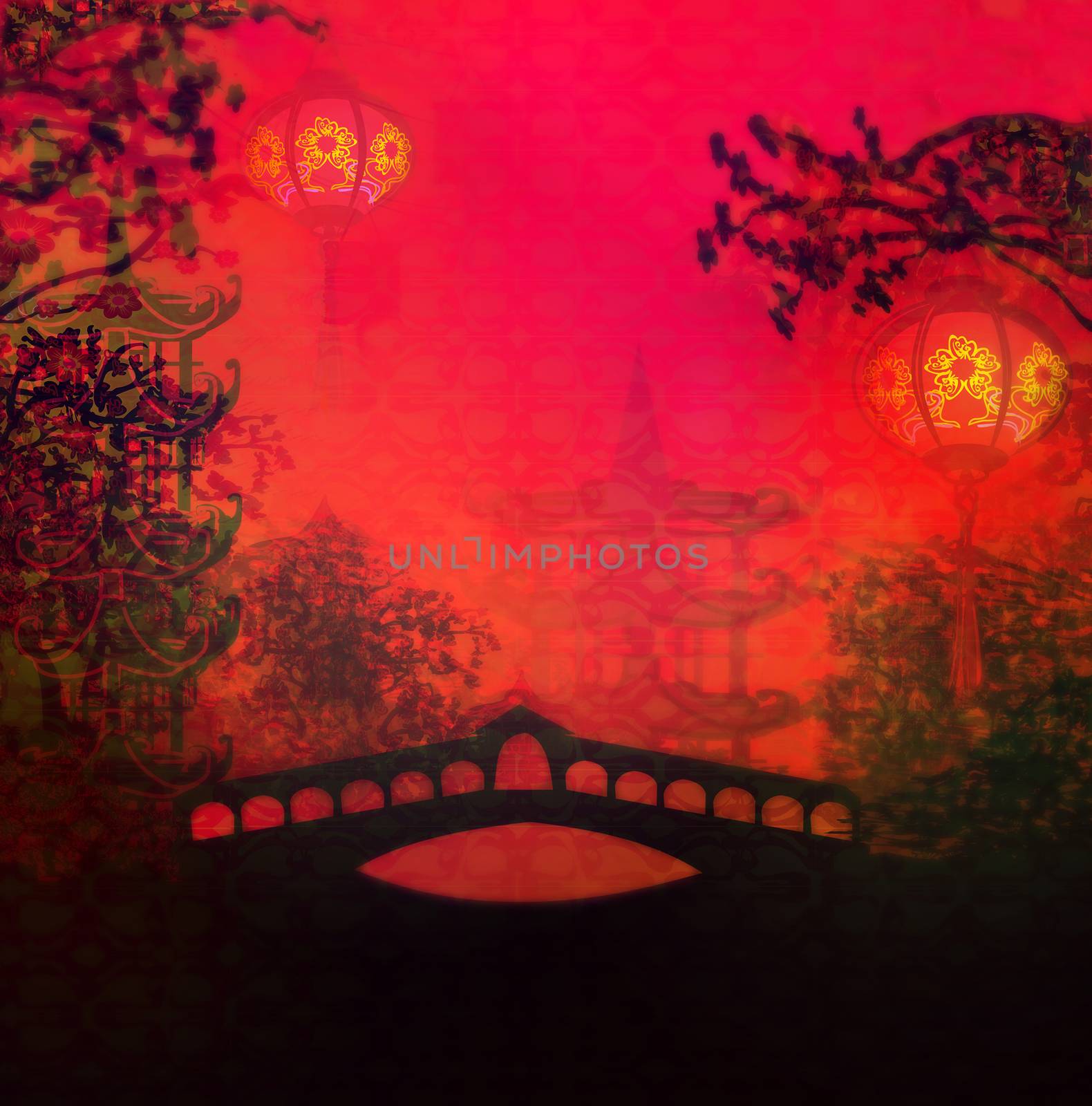 Mid-Autumn Festival for Chinese New Year - card by JackyBrown