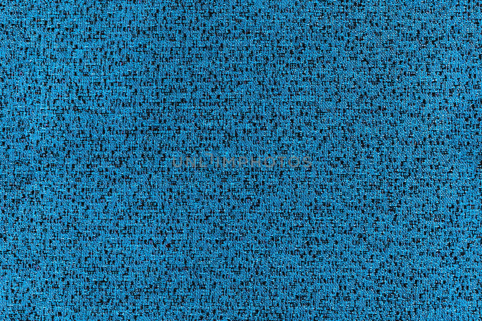 Seamless texture of flat blue synthetic furniture upholstery with motley fine details.