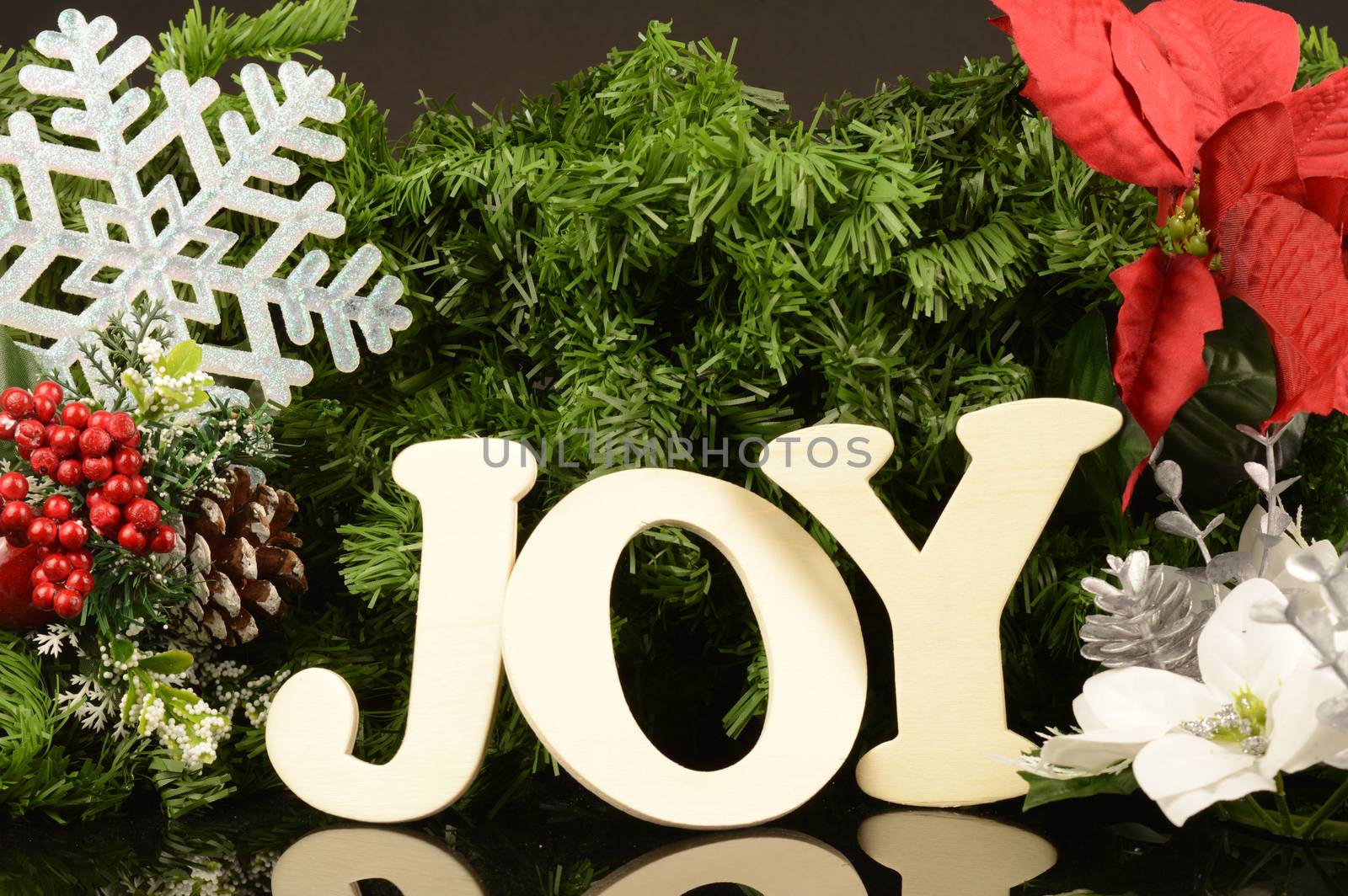 A festive holiday scene with a joyful expression.