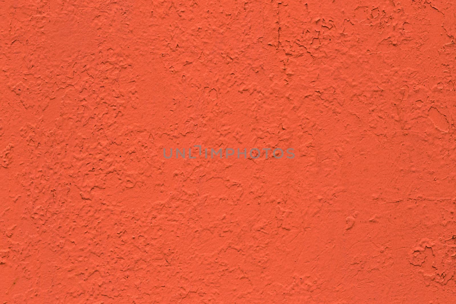 new layer of glossy orange oil paint flat surface texture over peeled old layer