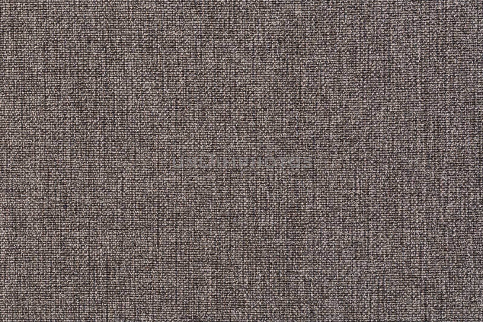 Structure of the ginger cloth with natural texture. Cloth backdrop. The texture of gray fabric textile upholstery of furniture.