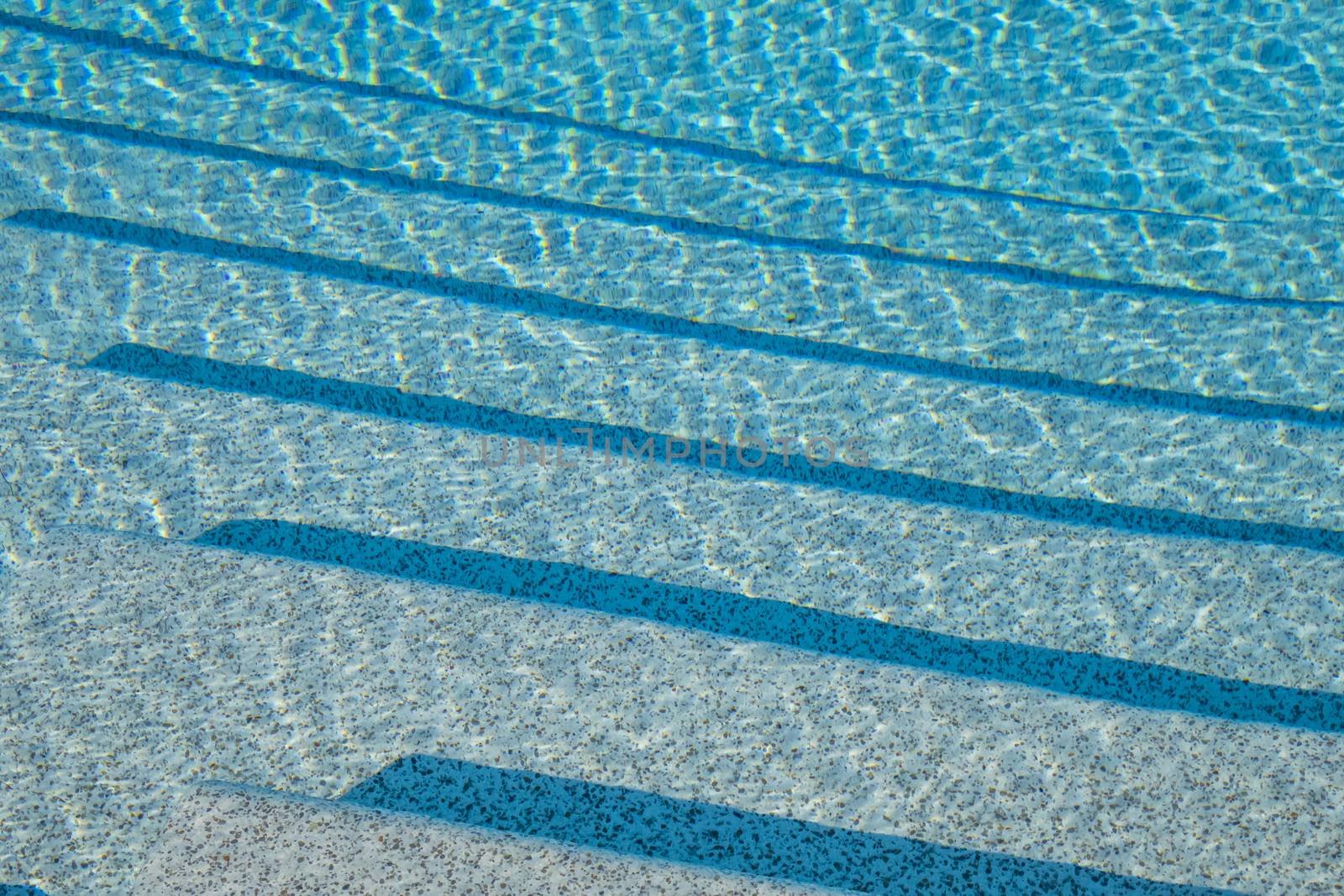 swimming pool for swimming in summertime heat