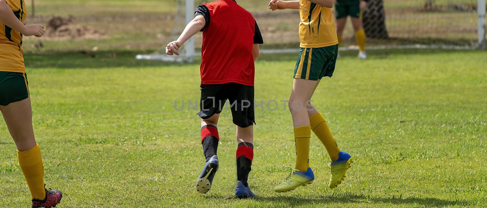 Young Soccer Players Learning The Game by 	JacksonStock