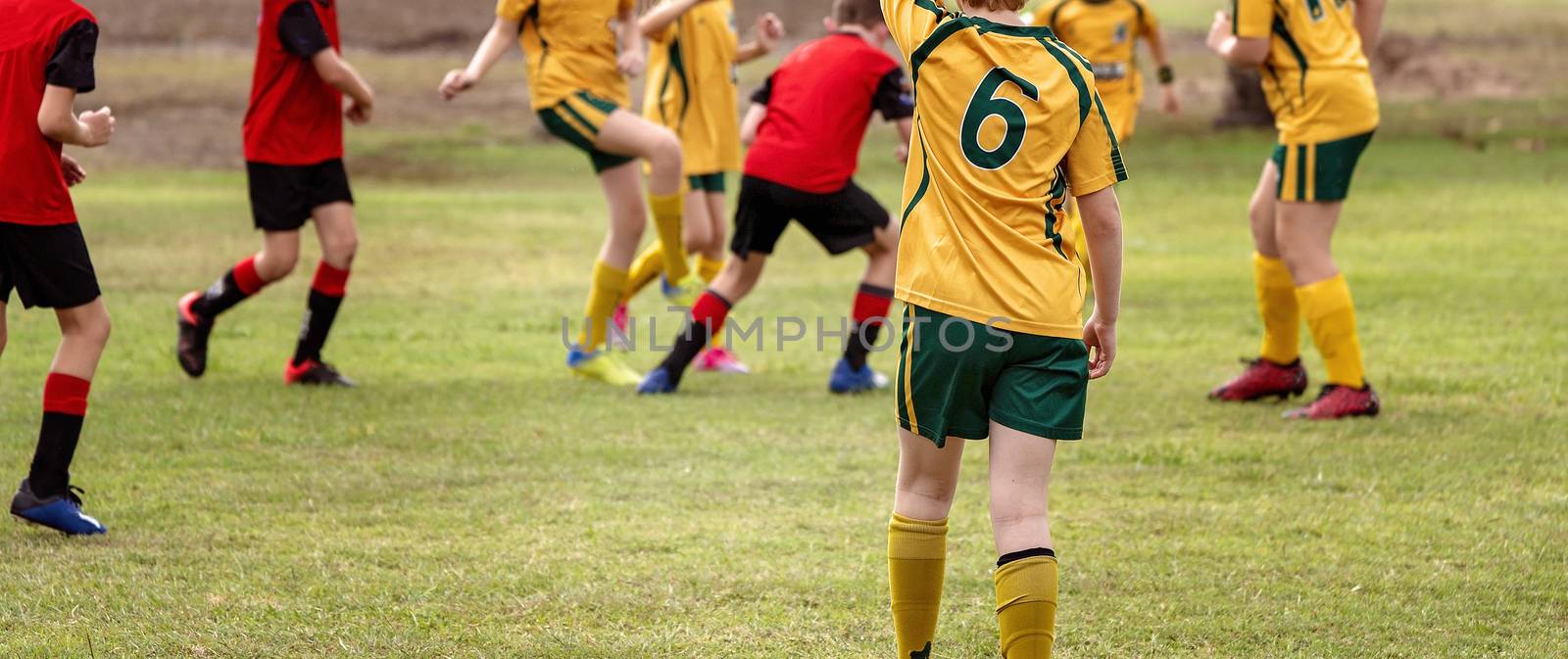 Young Soccer Players Learning The Game by 	JacksonStock