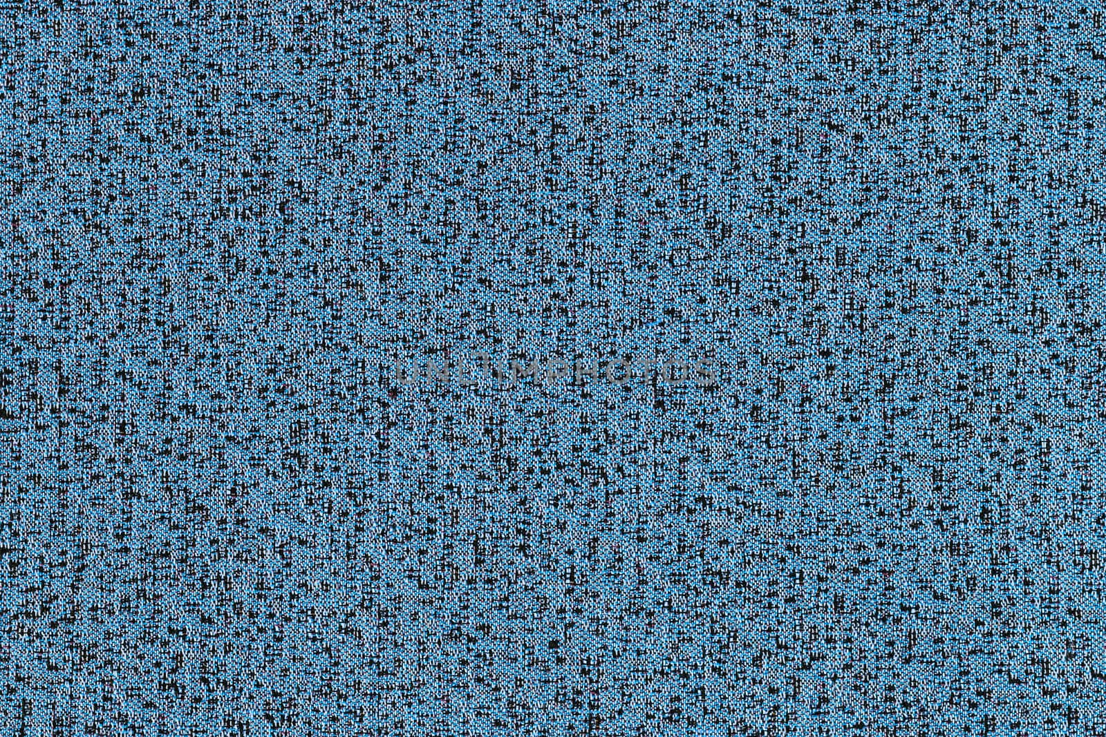 Seamless texture of flat blue synthetic furniture upholstery with motley fine details.