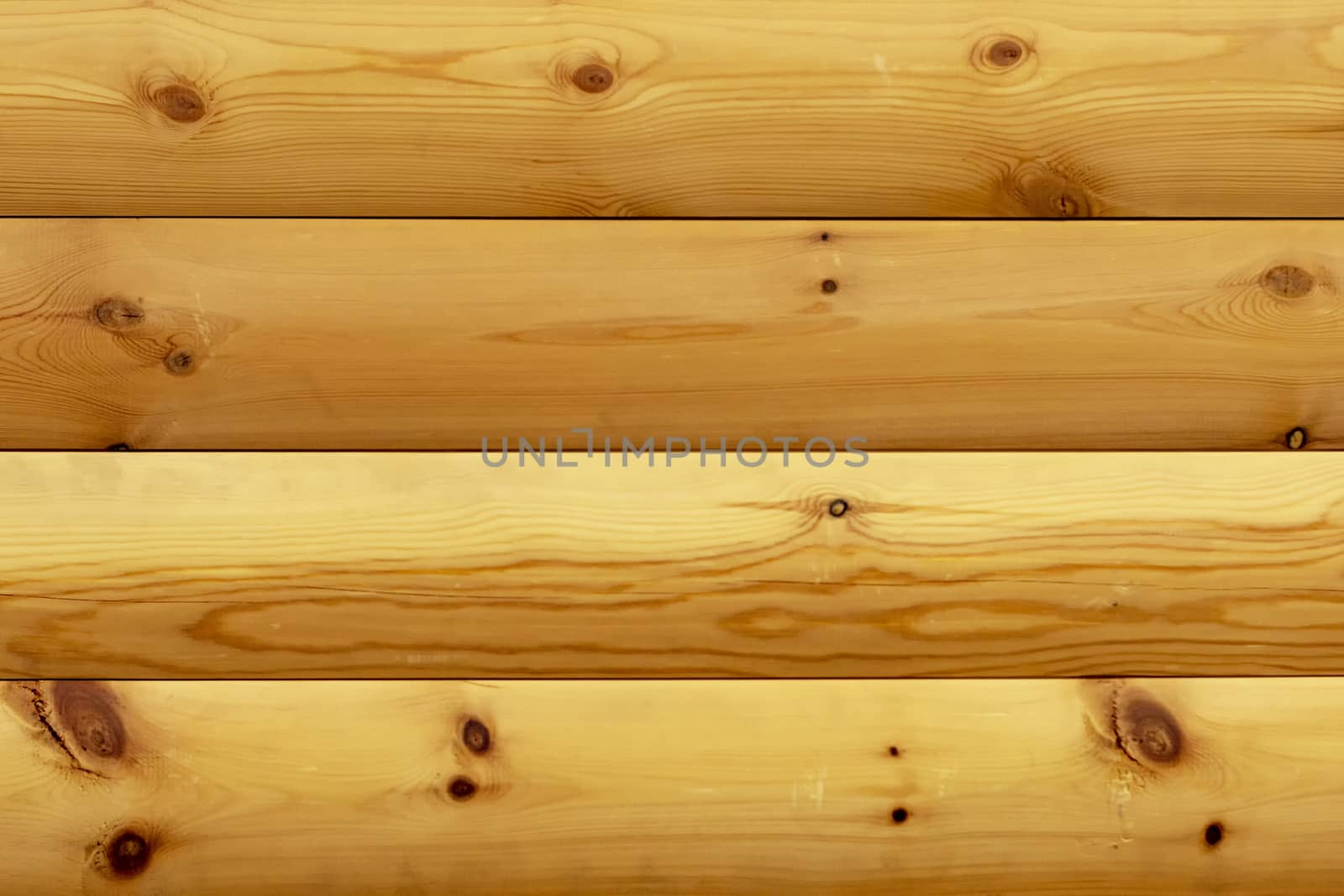 Yellow wooden background from boards