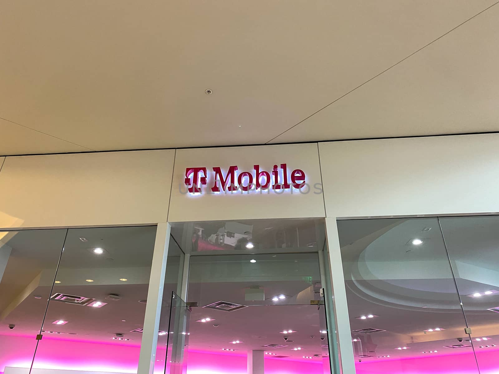 The exterior of a T Mobile store at the Millenia Mall in Orlando by Jshanebutt