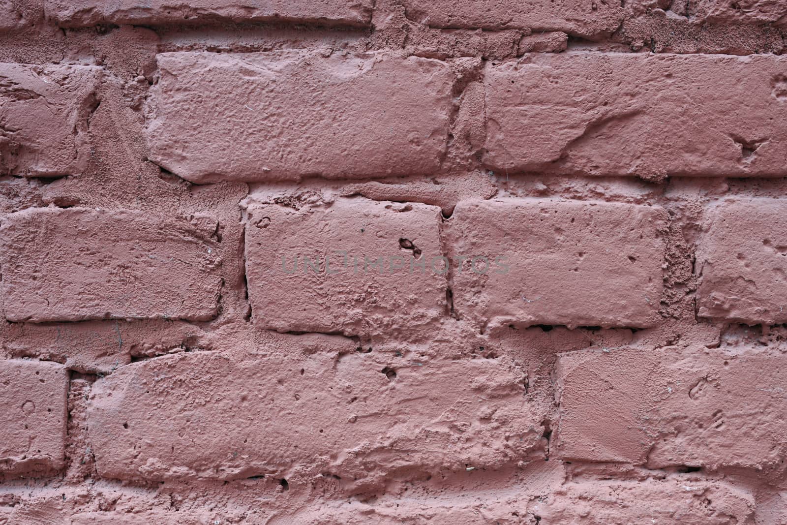 red brick wall texture grunge background with corners to interior design