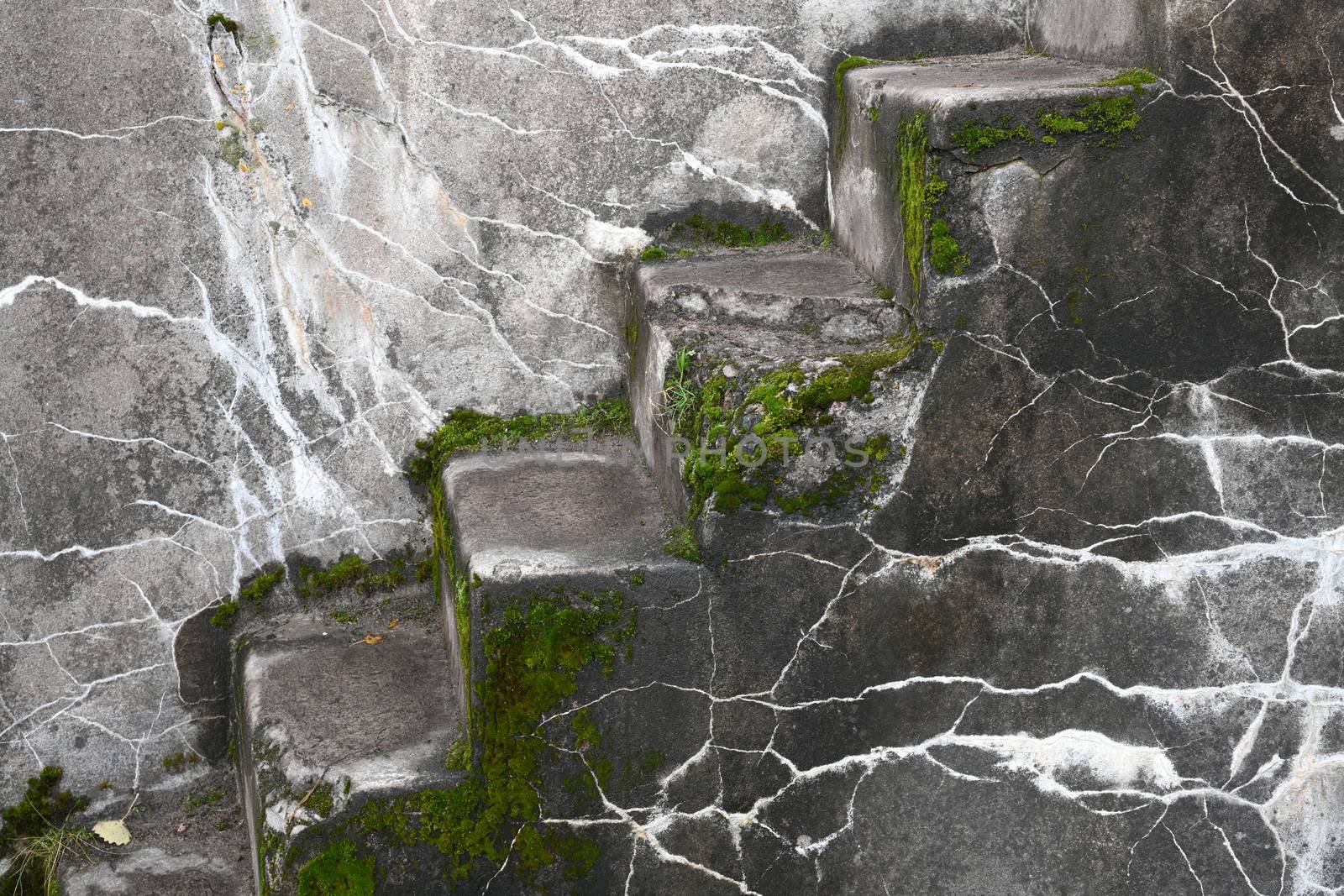 Abstract colorful cement texture and background with cracks