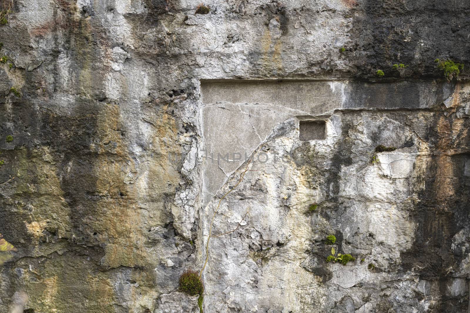 Abstract colorful cement texture and background with cracks