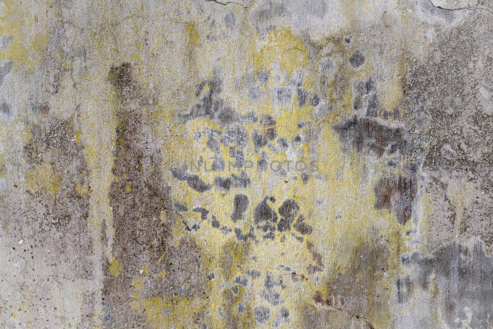 Abstract colorful cement wall texture and background with cracks by sashokddt