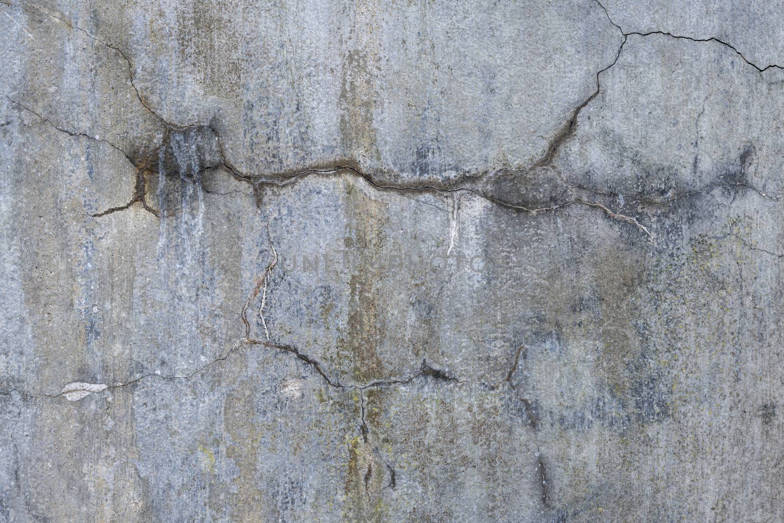 Abstract colorful cement wall texture and background with cracks by sashokddt