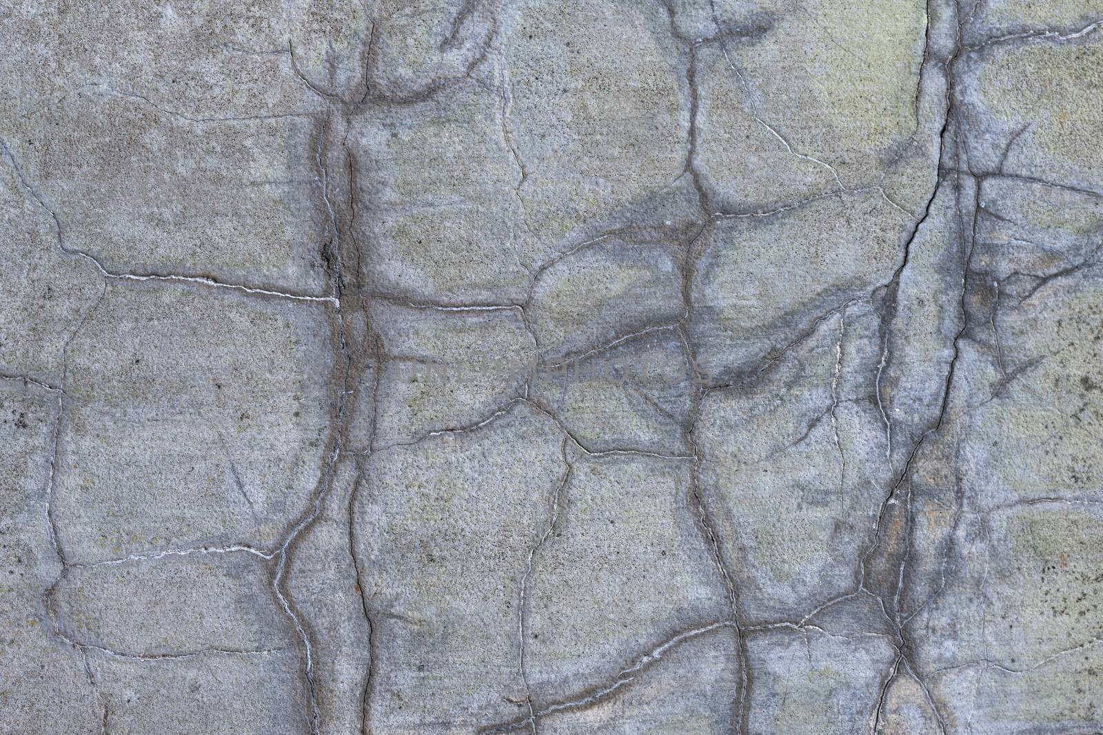 Abstract colorful cement texture and background with cracks