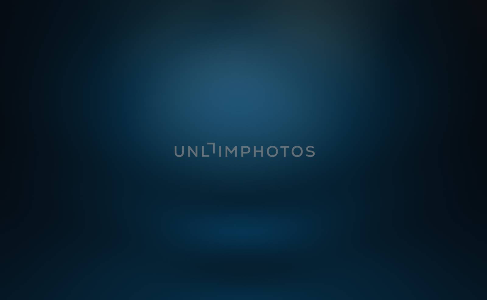 Abstract Luxury gradient Blue background. Smooth Dark blue with Black vignette Studio Banner. by Benzoix