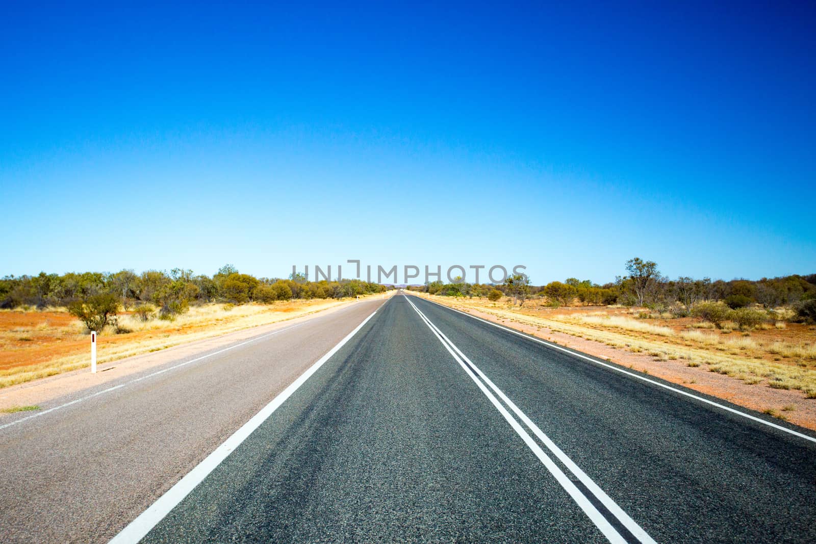 Stuart Highway in Outback Australia by FiledIMAGE