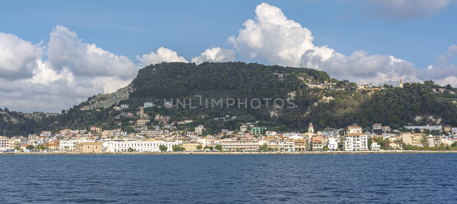 Seascape. Coastline of Zakynthos (Zakynthos island, Greece) by Grommik