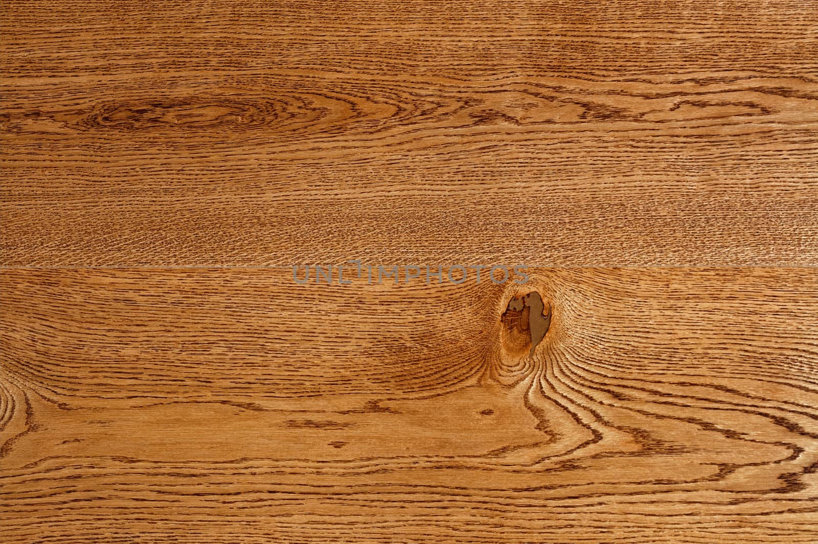 A beautiful pattern of oak wood grain in the form of a smooth wooden surface with horizontal lines.