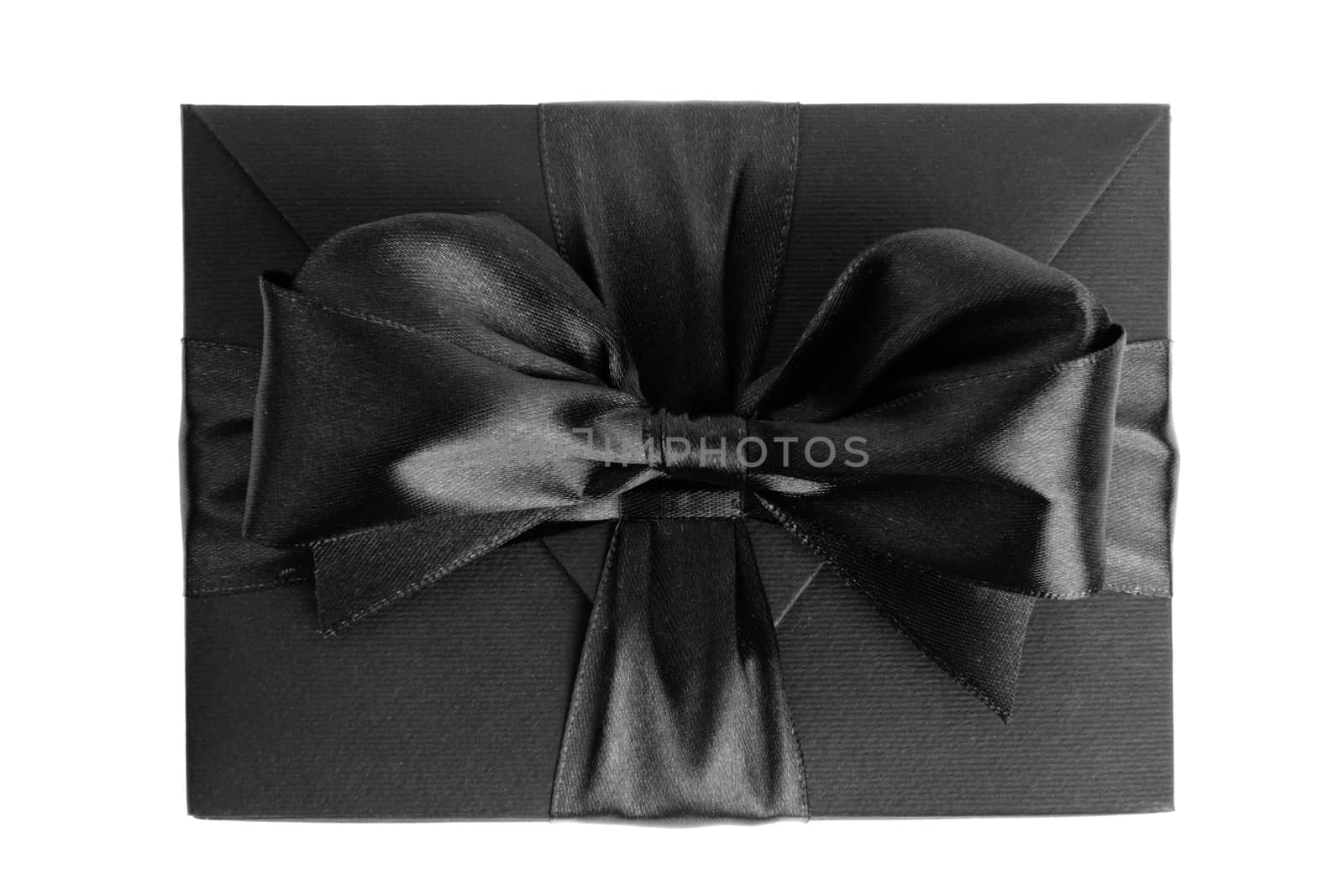 black friday box gift present isolated