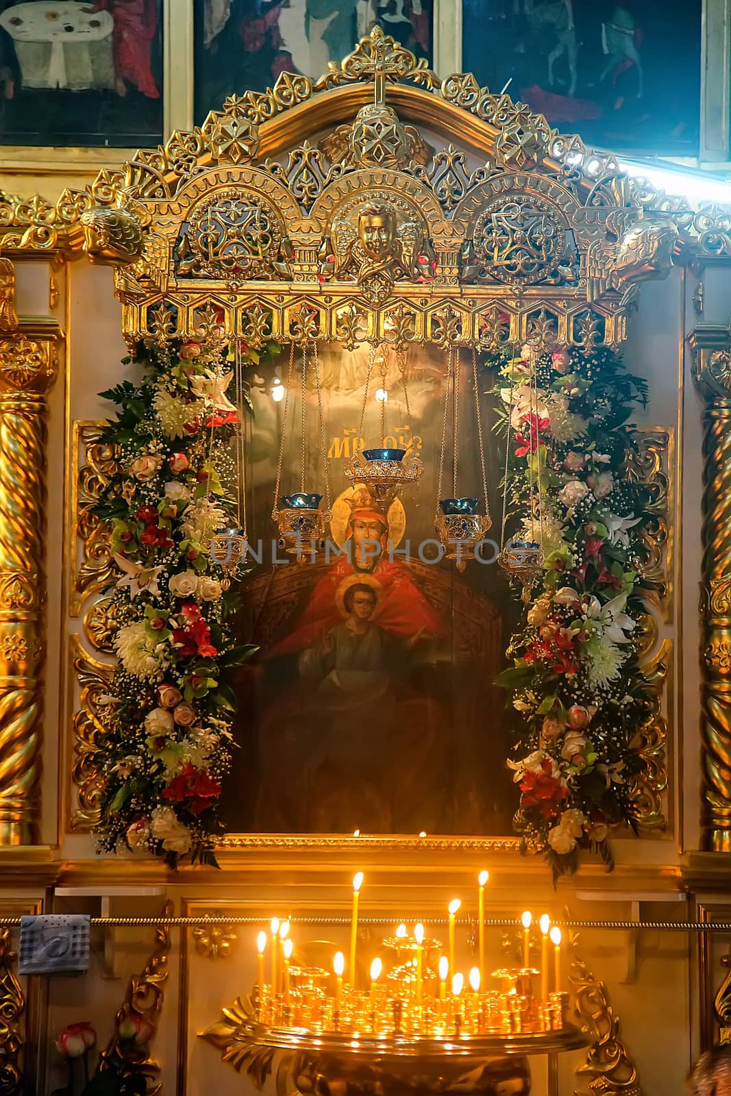 Our Lady Derzhavnaya, Sovereign, Reigning Icon is a Russian icon - remains one of the most revered both inside Russia and in Russian emigre circles. Kolomenskoye Sovereign Icon of the Mother of God