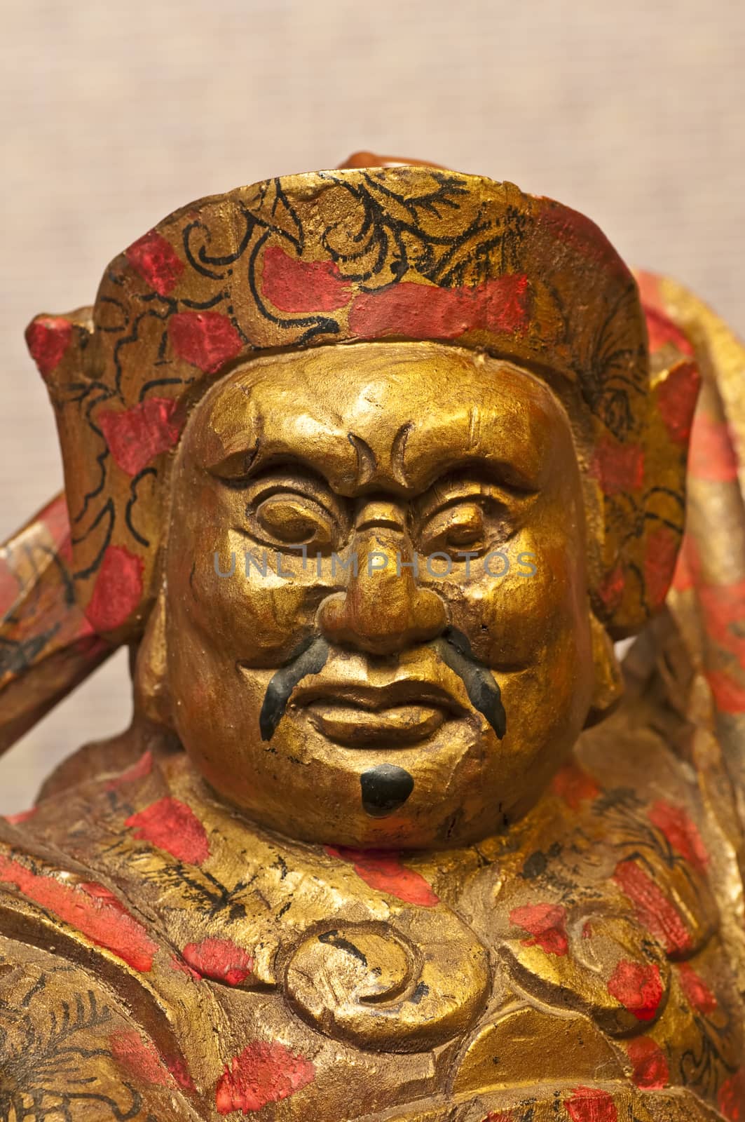 figure of a chinese antique warrior