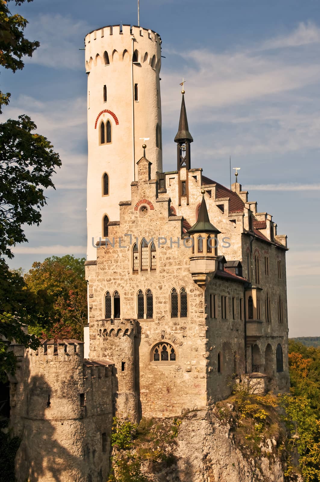 Castle of Lichtenstein by Jochen