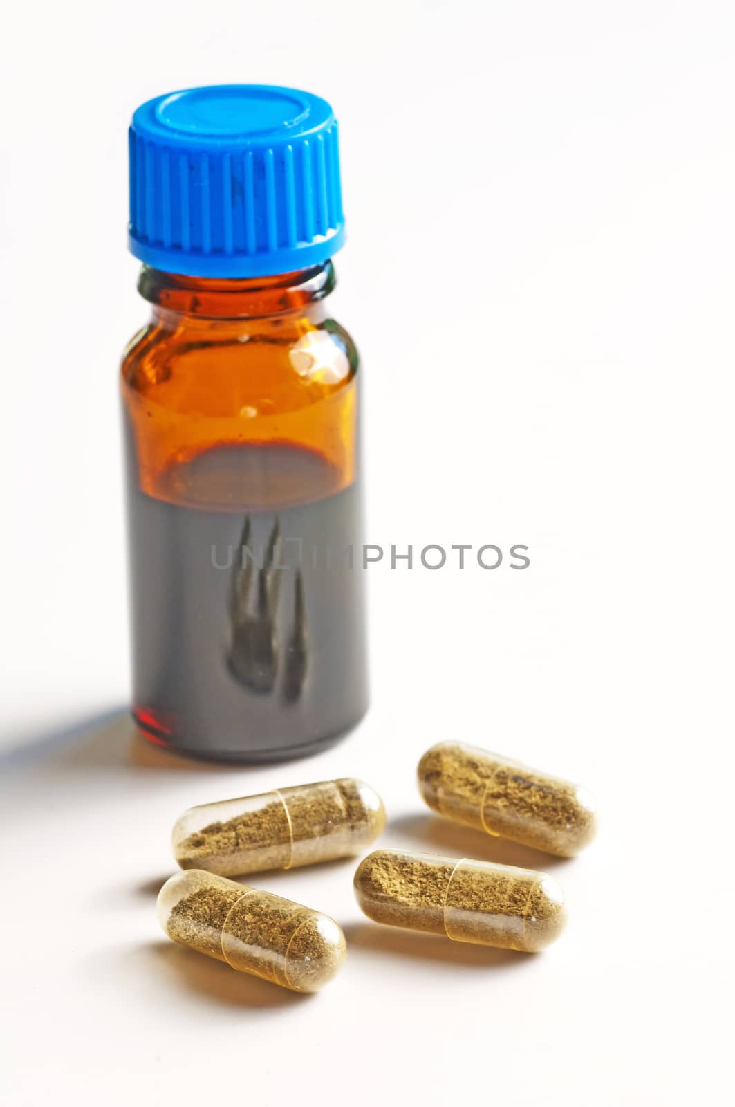tincture and pills by Jochen