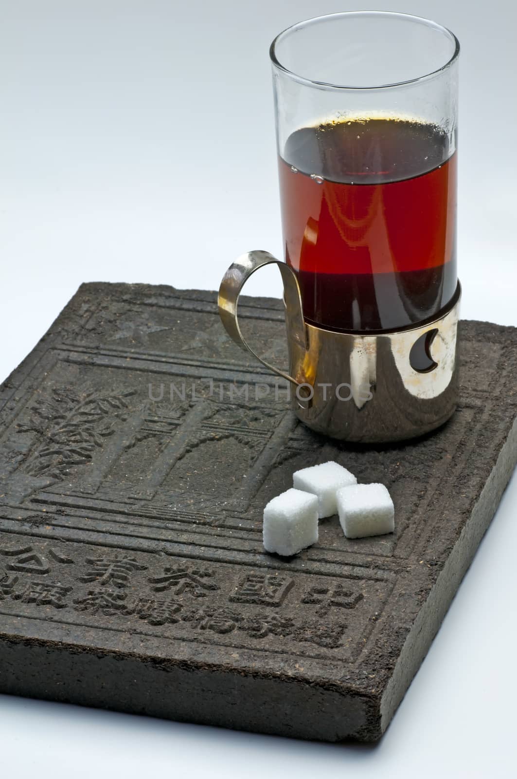 tea with tea-brick by Jochen