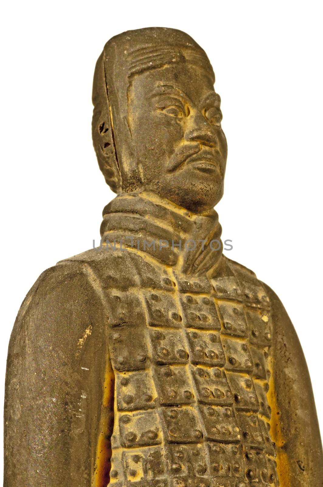chinese soldier of clay of the emperor grave
