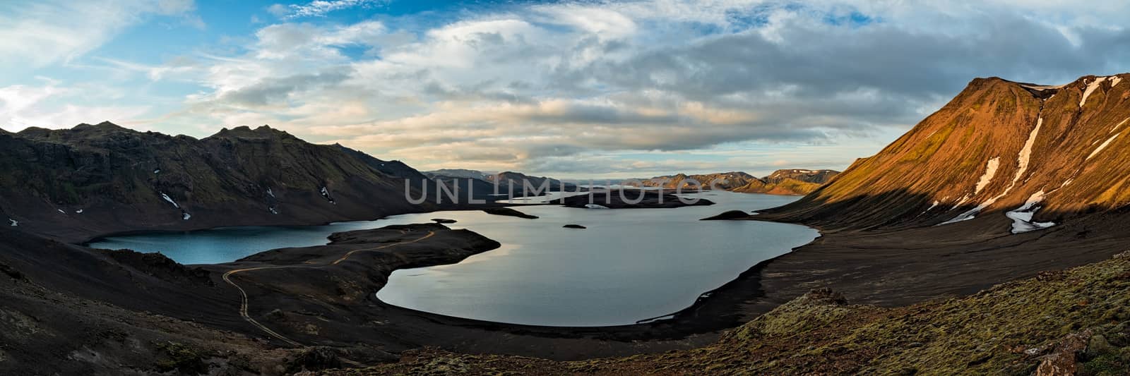 Langisjor lake, Iceland by LuigiMorbidelli