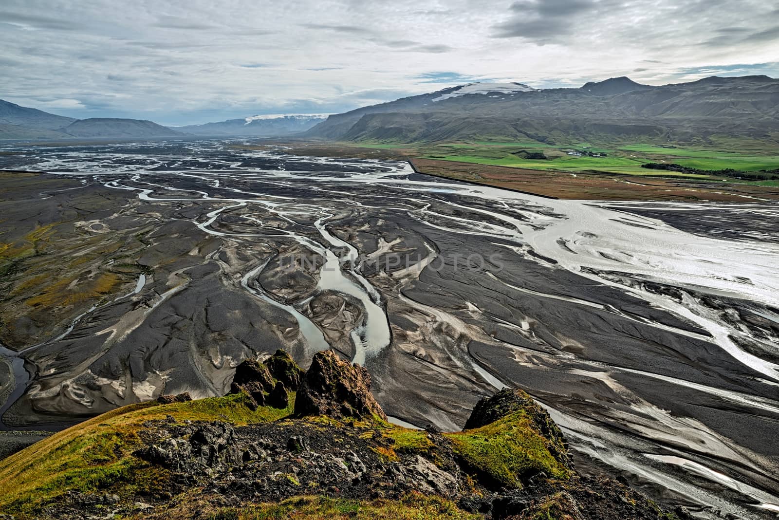 Majestic river bed in Iceland by LuigiMorbidelli