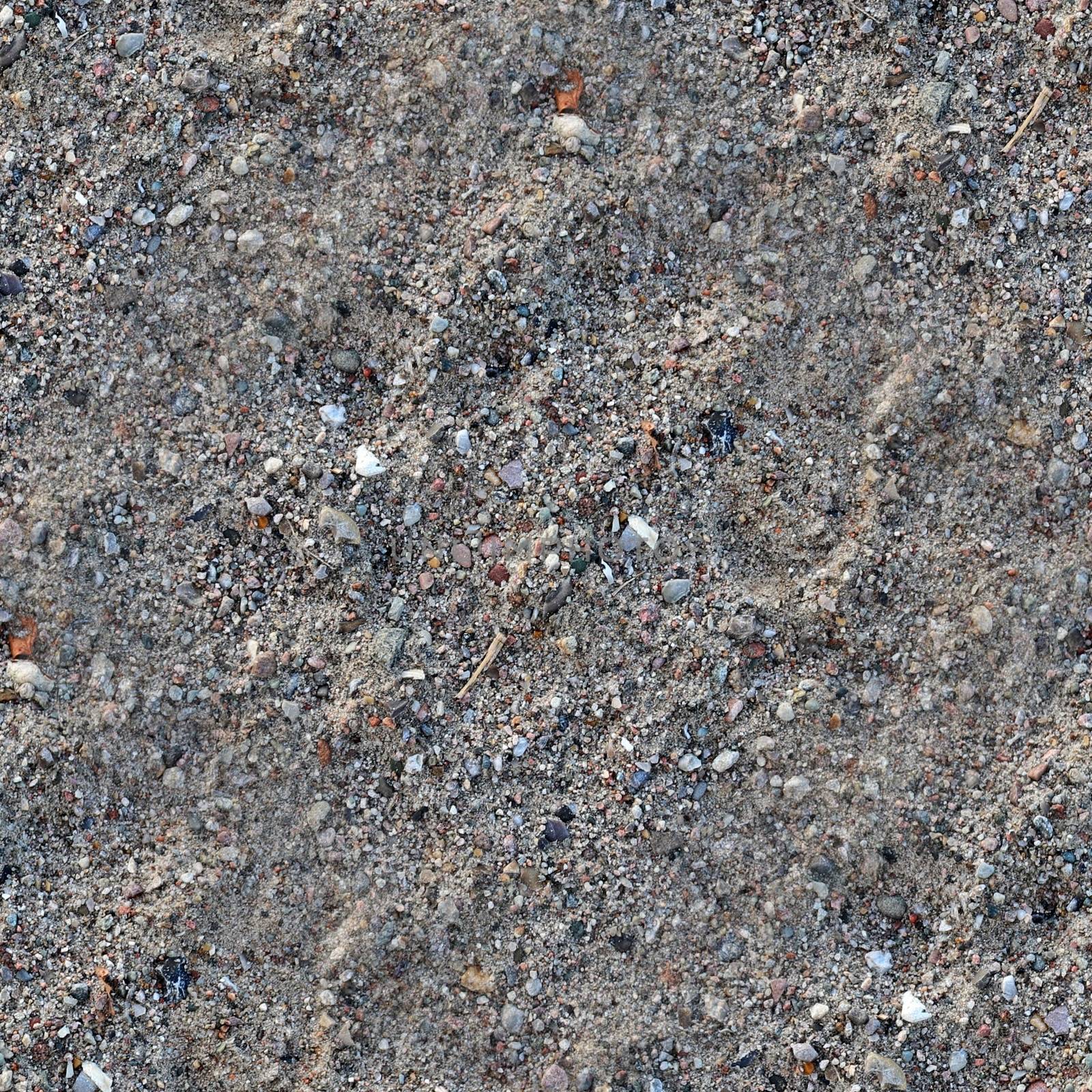 Photo realistic seamless texture pattern of sand at the beach at the baltic sea